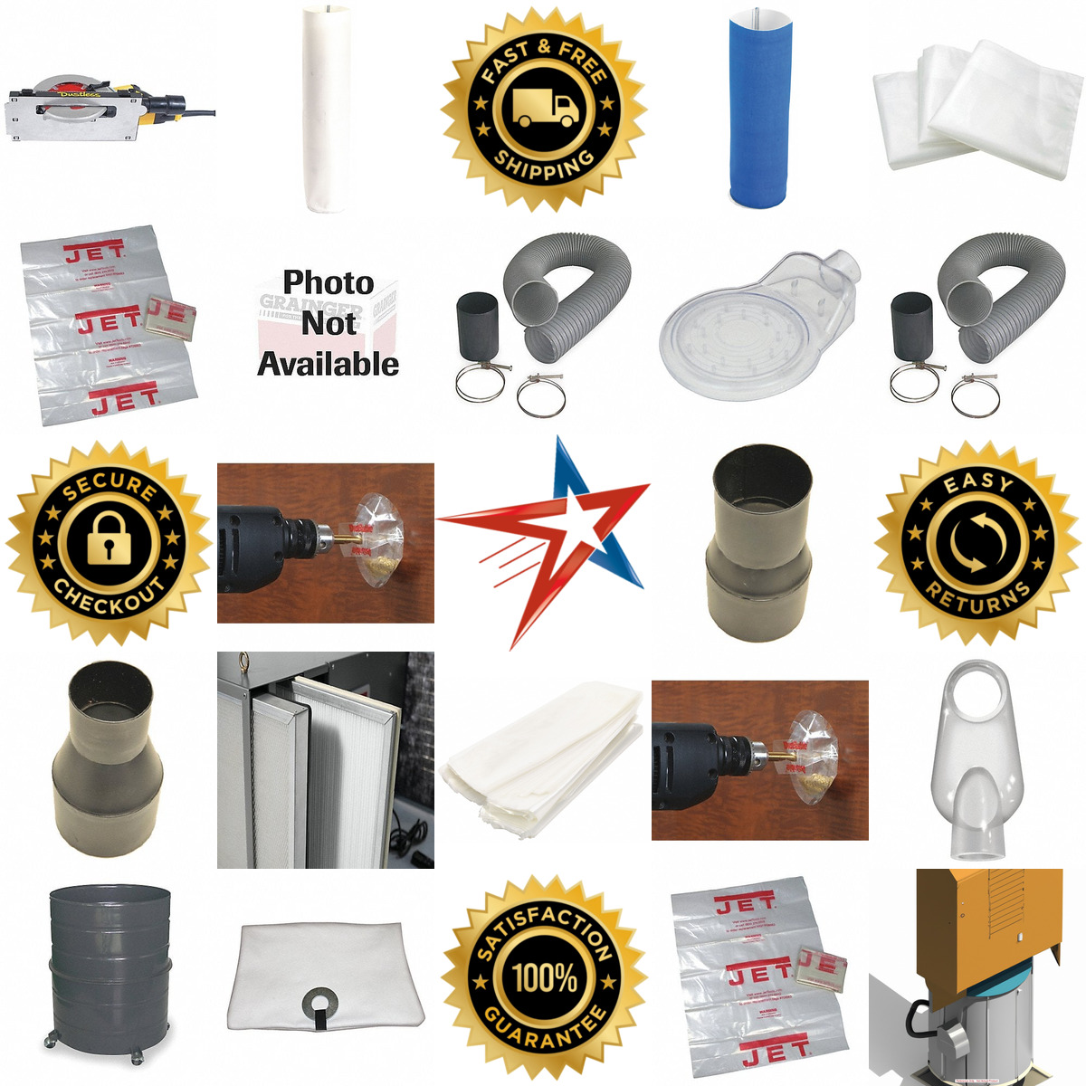 A selection of Dust Collector Accessories products on GoVets