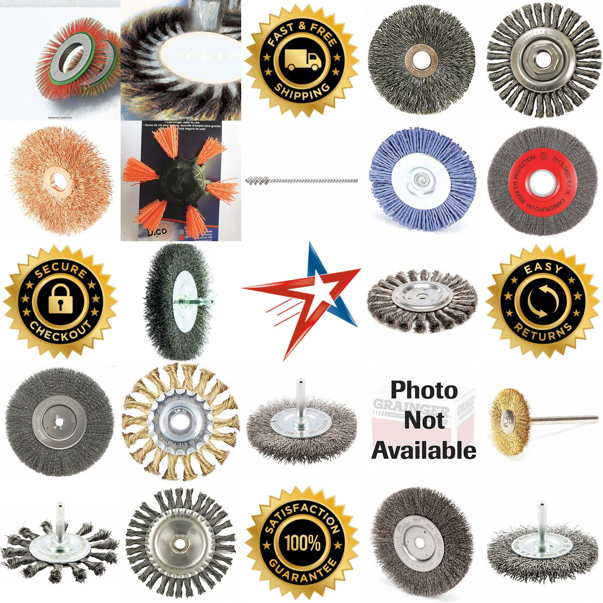 A selection of Wire Wheel Brushes products on GoVets