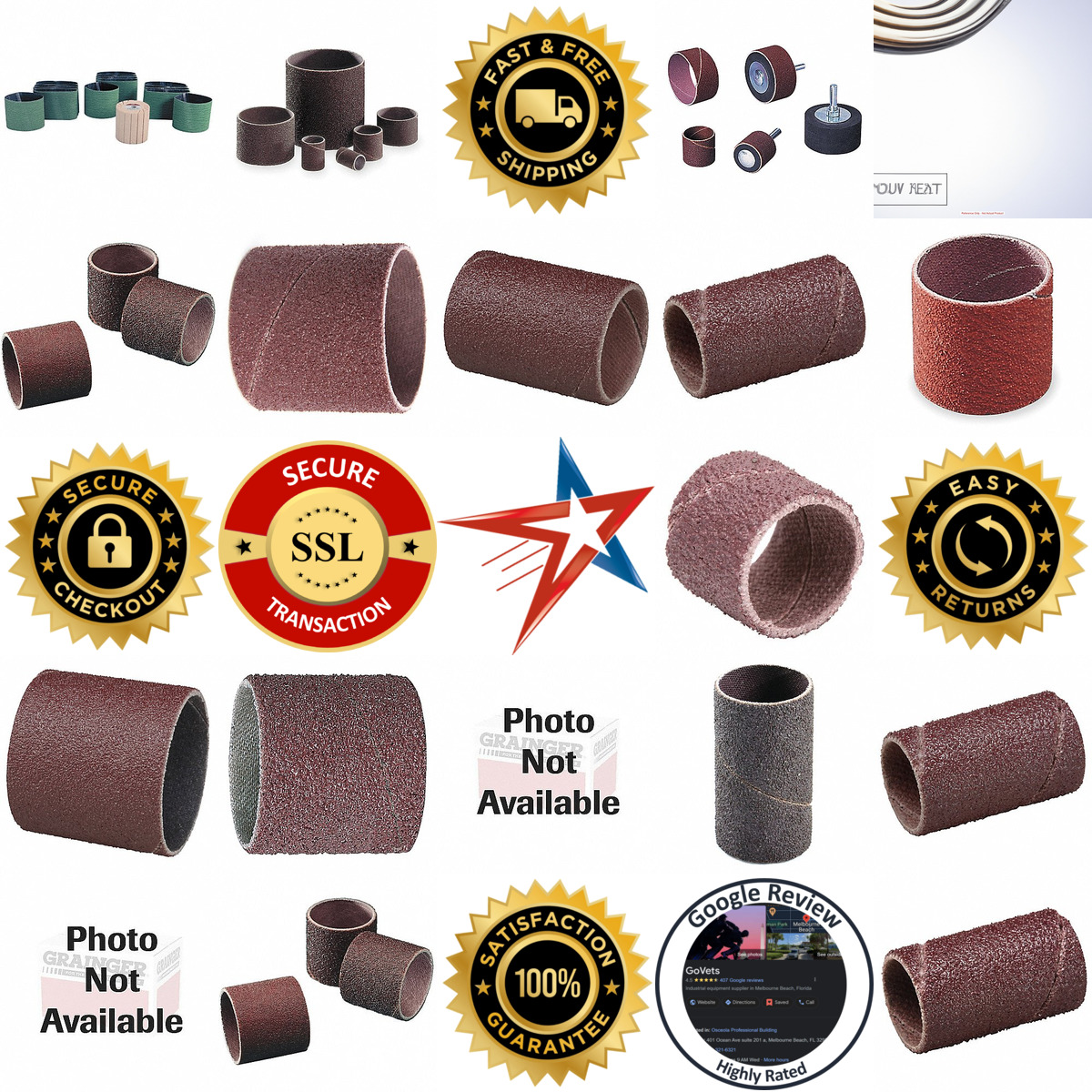 A selection of Abrasive Spiral Bands and Kits products on GoVets