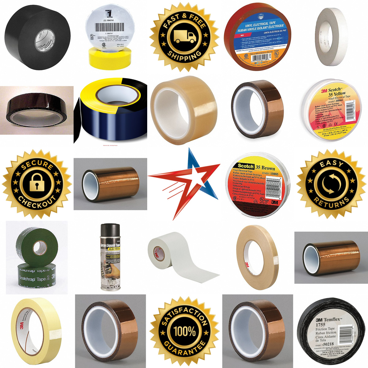 A selection of Insulating Electrical Tape products on GoVets