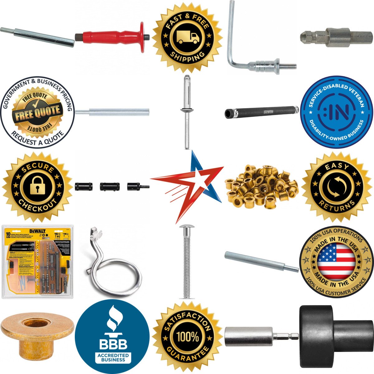 A selection of Anchor Accessories products on GoVets