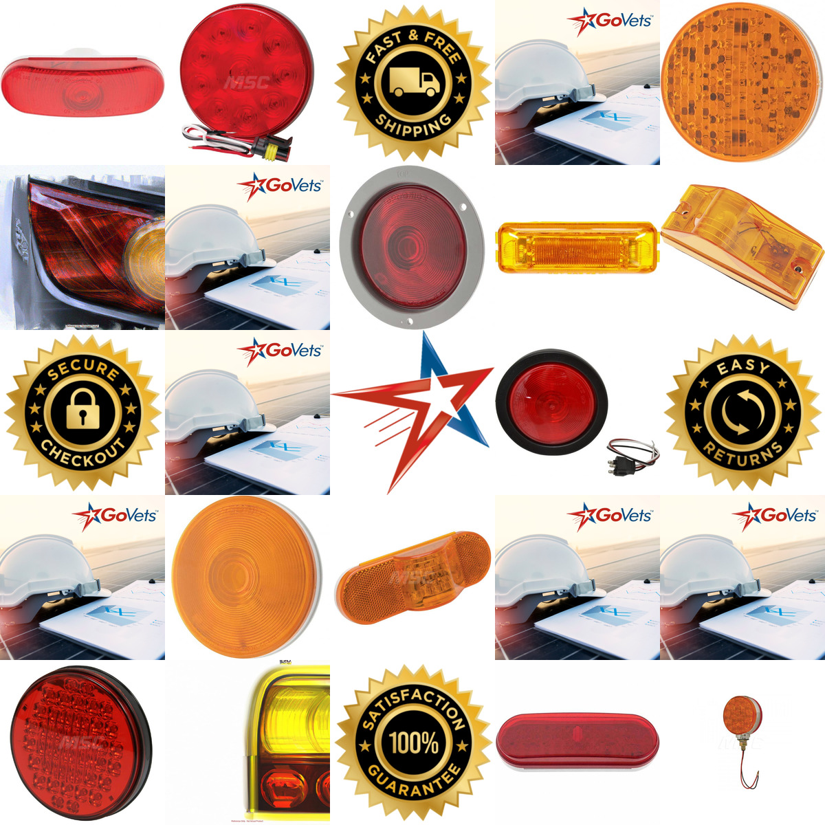 A selection of Turn Signal and Tail Lights products on GoVets