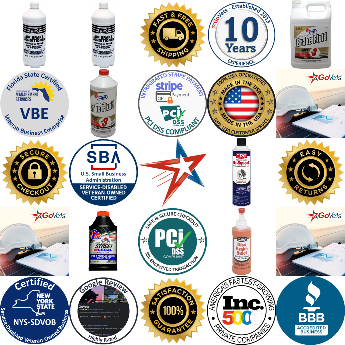 A selection of Brake Fluid products on GoVets