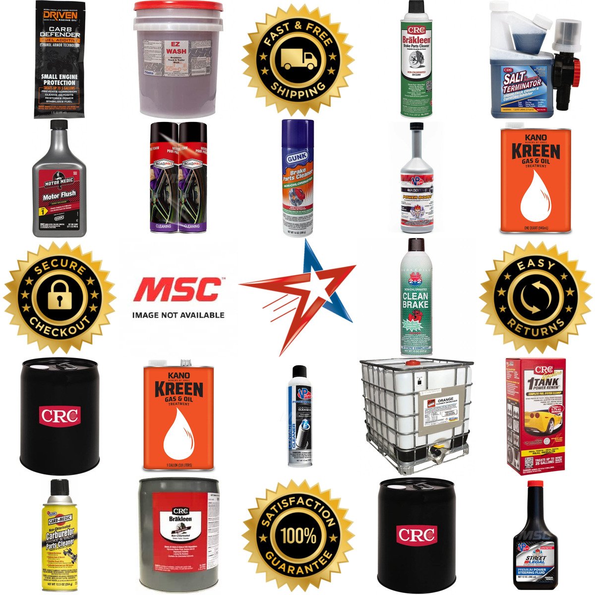 A selection of Automotive Chemicals and Fluids products on GoVets