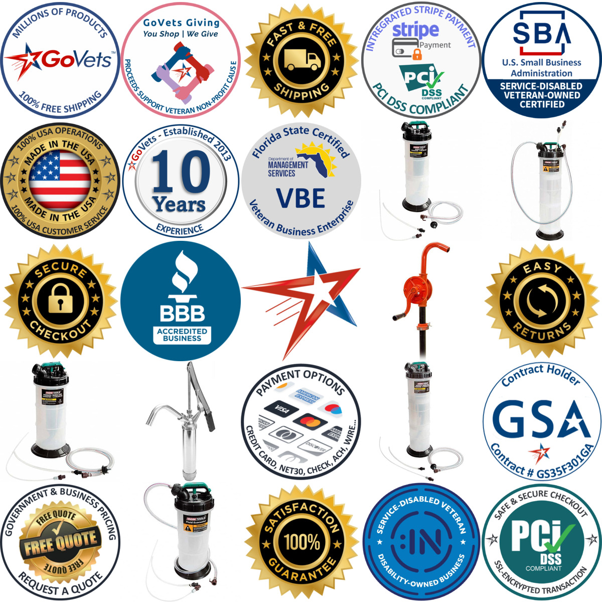 A selection of Oem Tools products on GoVets