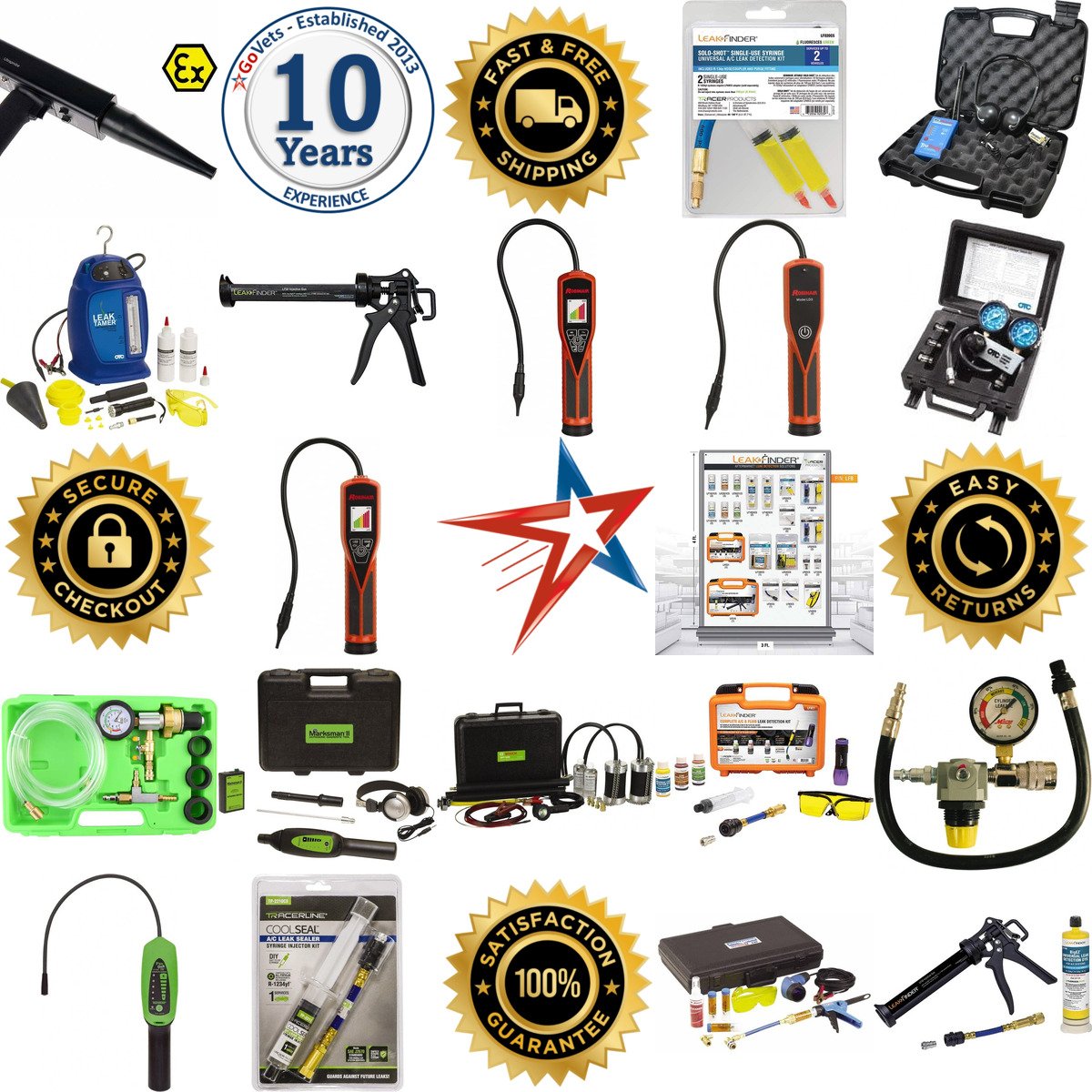 A selection of Automotive Leak Detection Kits products on GoVets