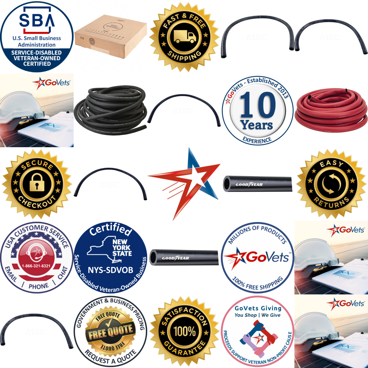 A selection of Heater Hose products on GoVets