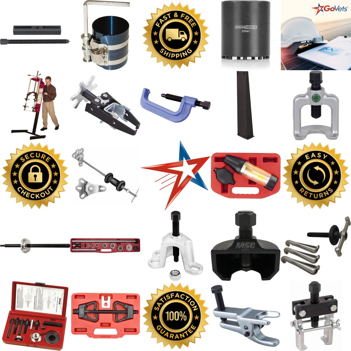 A selection of Automotive Engine and Chassis Tools products on GoVets