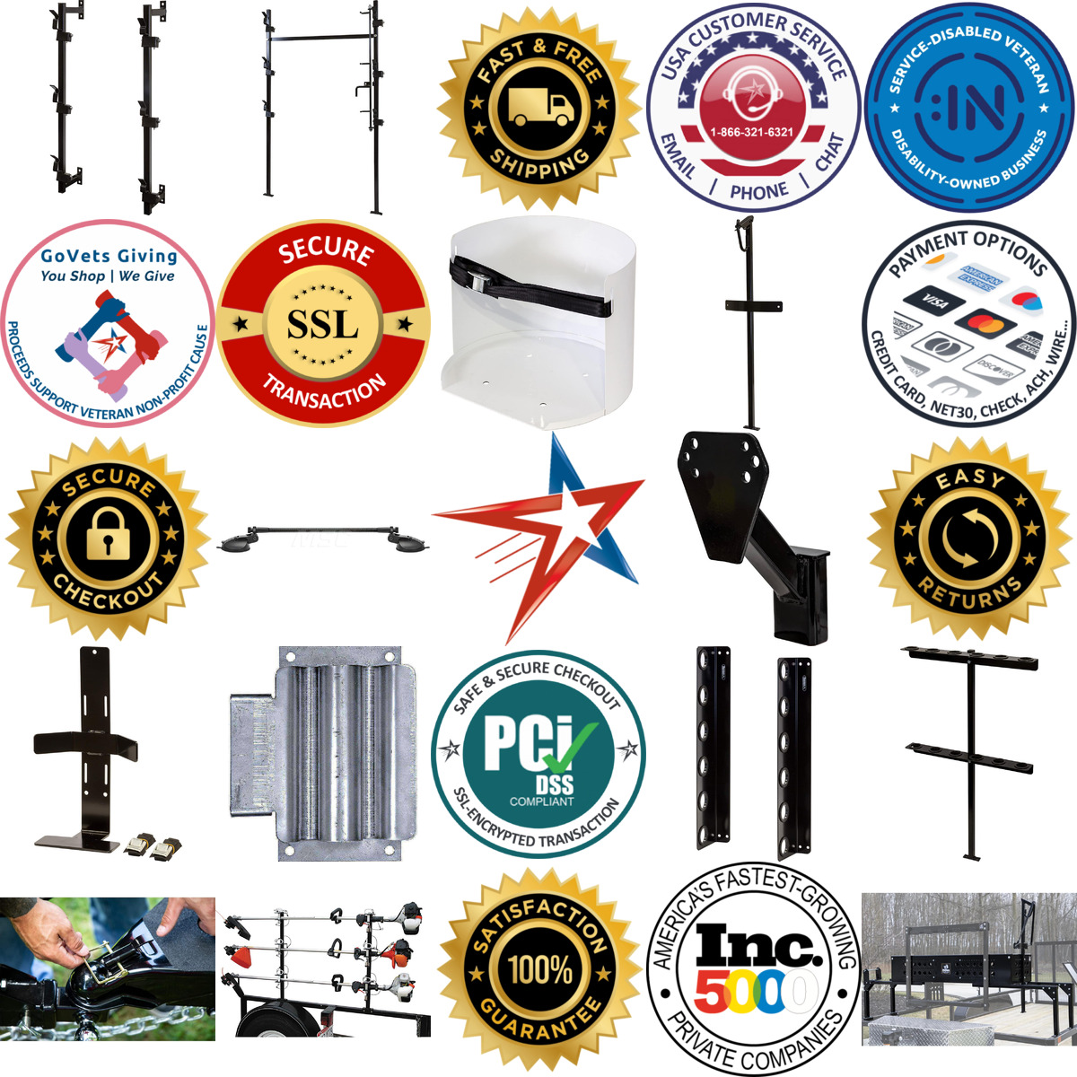 A selection of Vehicle Racks products on GoVets