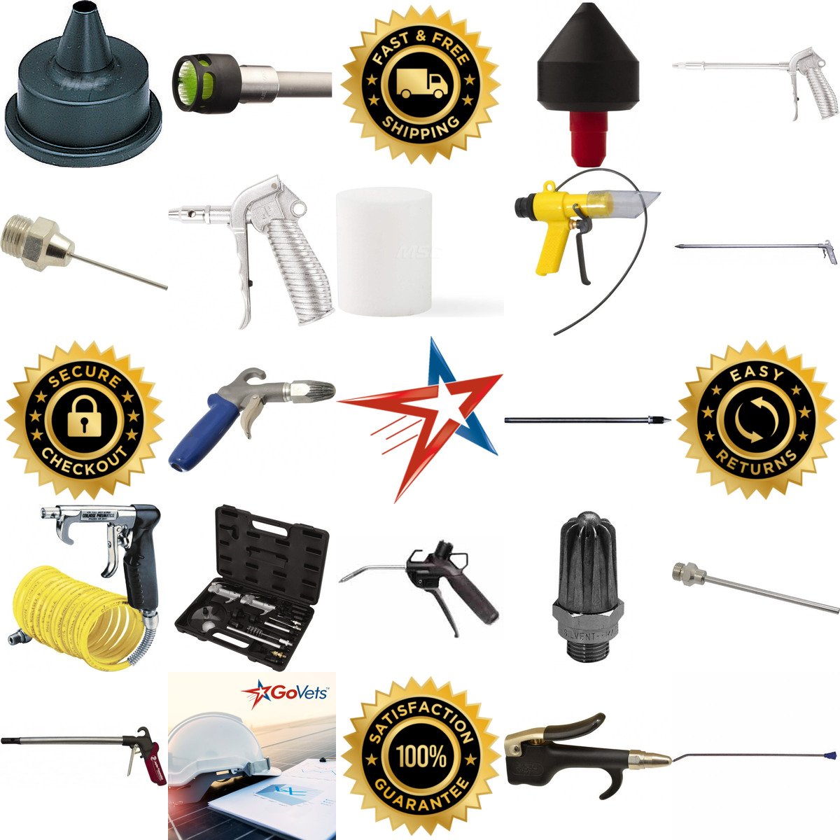 A selection of Blow Guns Air Guns and Spray Guns products on GoVets