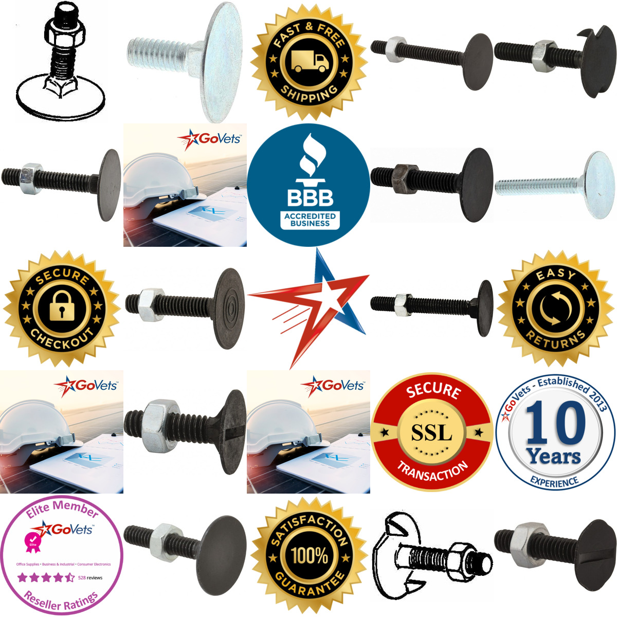 A selection of Elevator Bolts products on GoVets