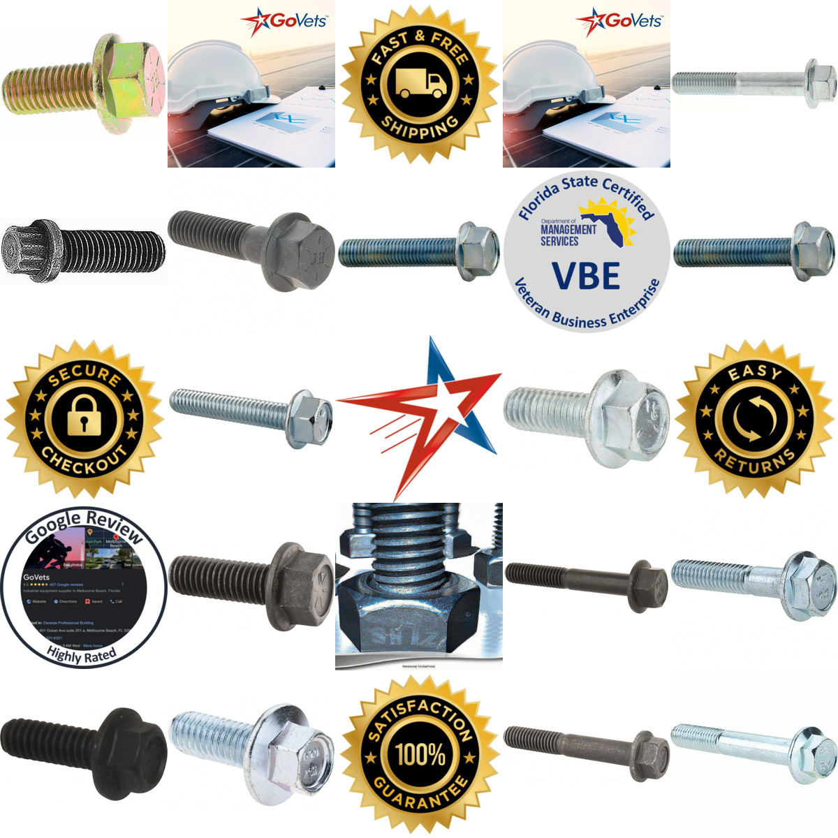 A selection of Flange Bolts products on GoVets