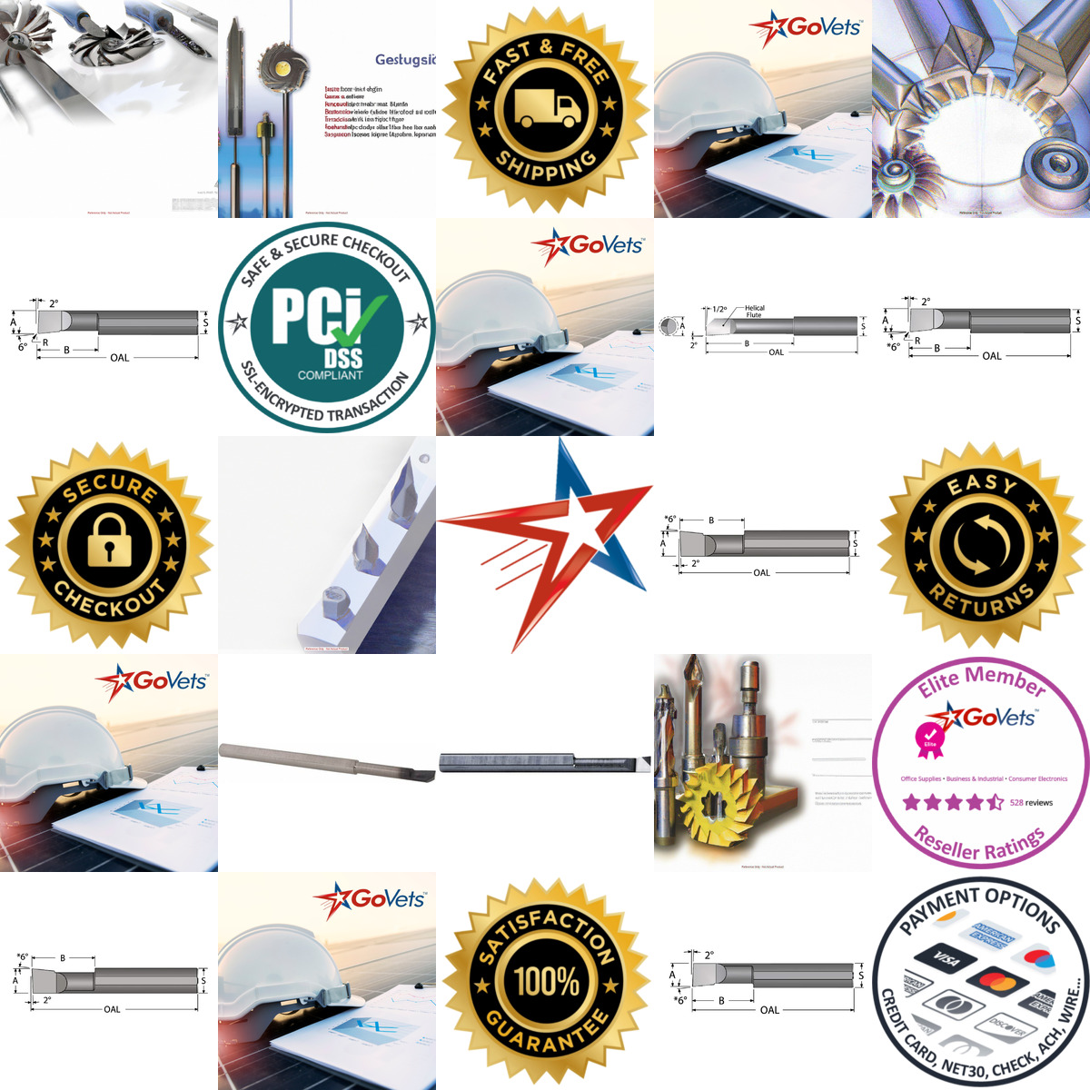 A selection of Scientific Cutting Tools products on GoVets