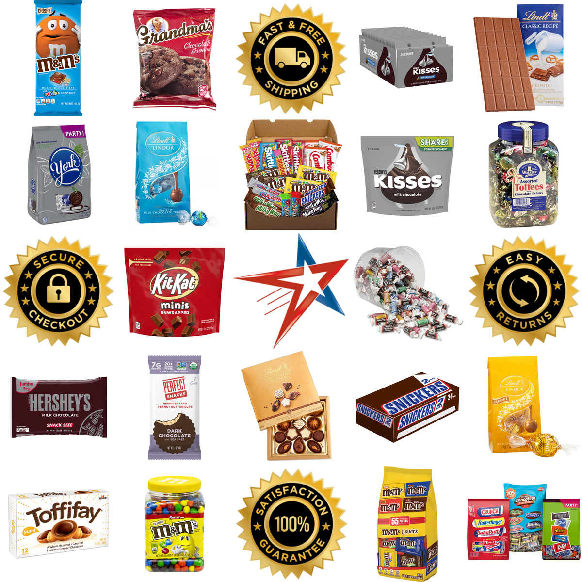 A selection of Chocolate and Caramels products on GoVets