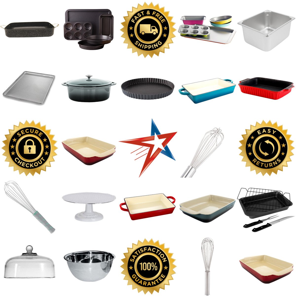 A selection of Bakeware products on GoVets