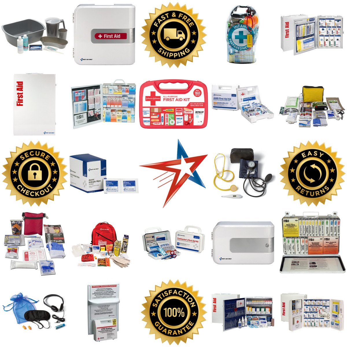 A selection of First Aid Kits products on GoVets