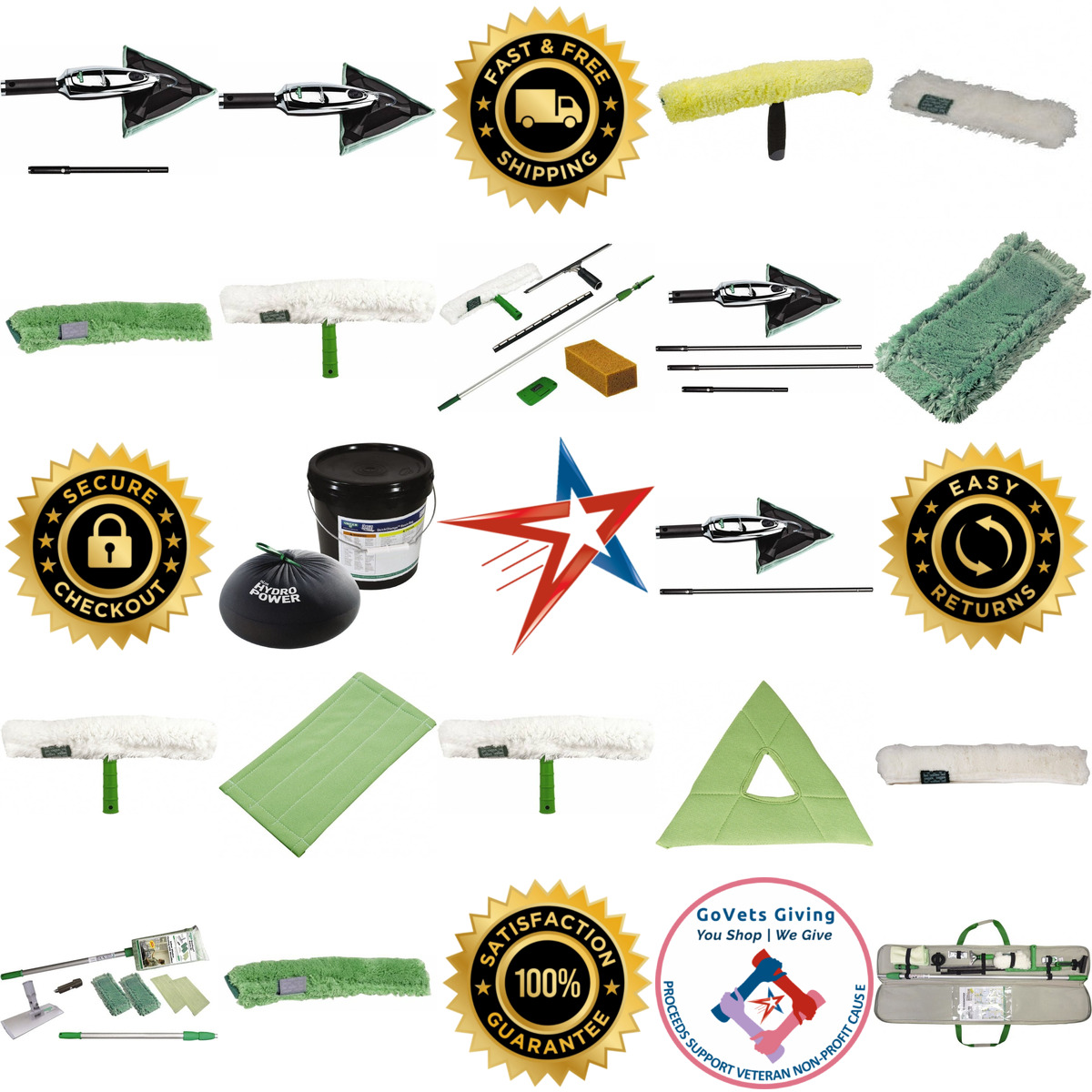 A selection of Strip Washer Handles and Sleeves products on GoVets