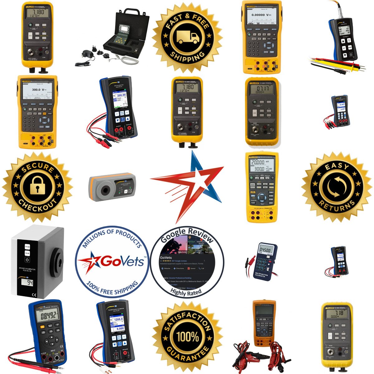 A selection of Calibrators products on GoVets