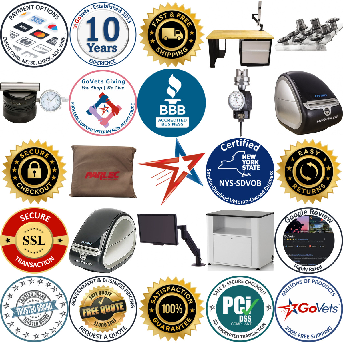 A selection of Tool Presetter Accessories products on GoVets