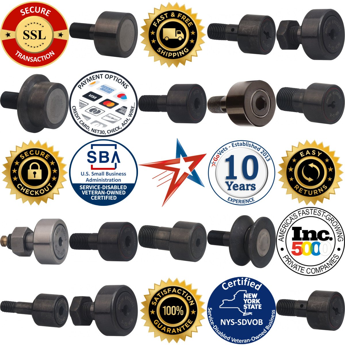 A selection of Accurate Bushing products on GoVets