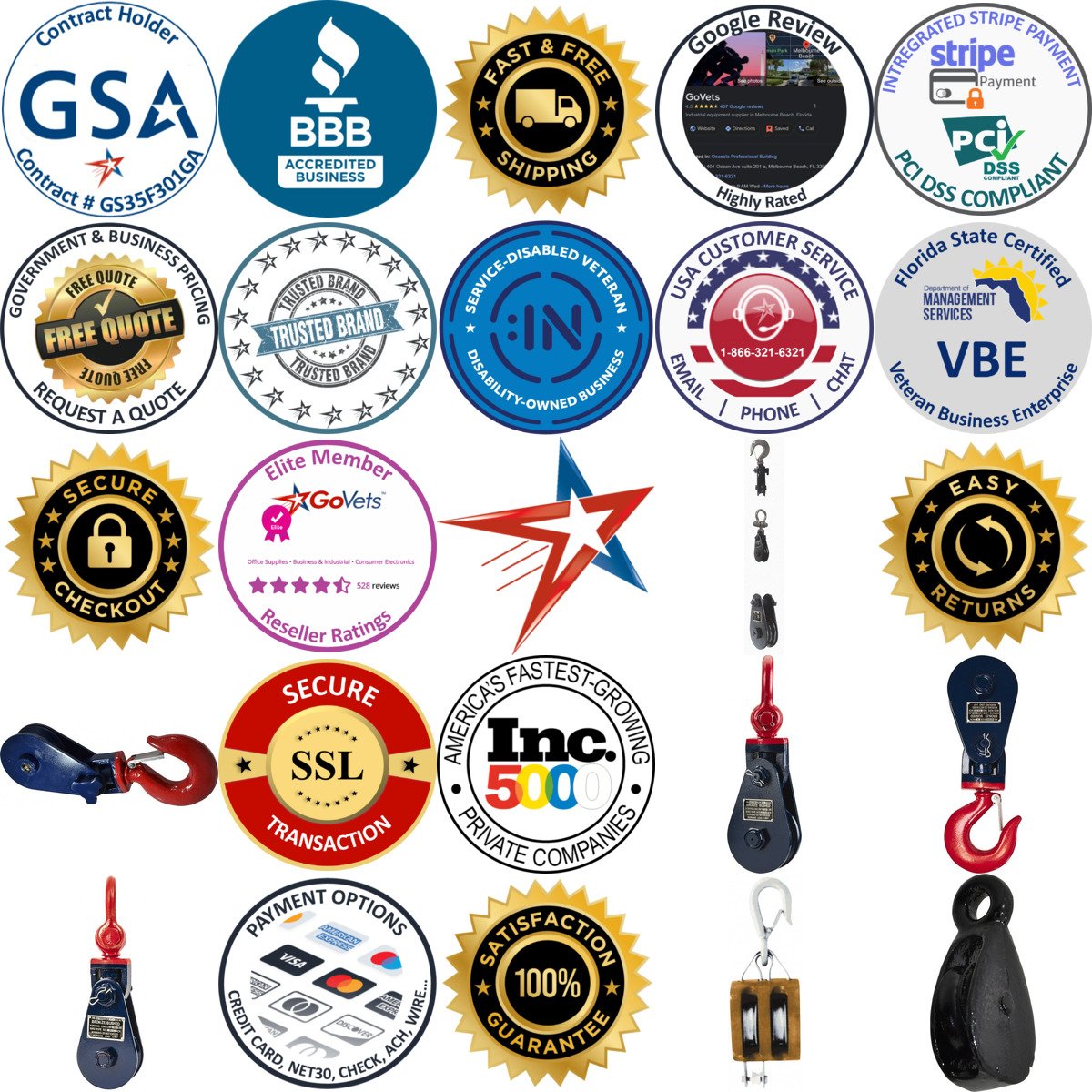 A selection of Pro Source products on GoVets