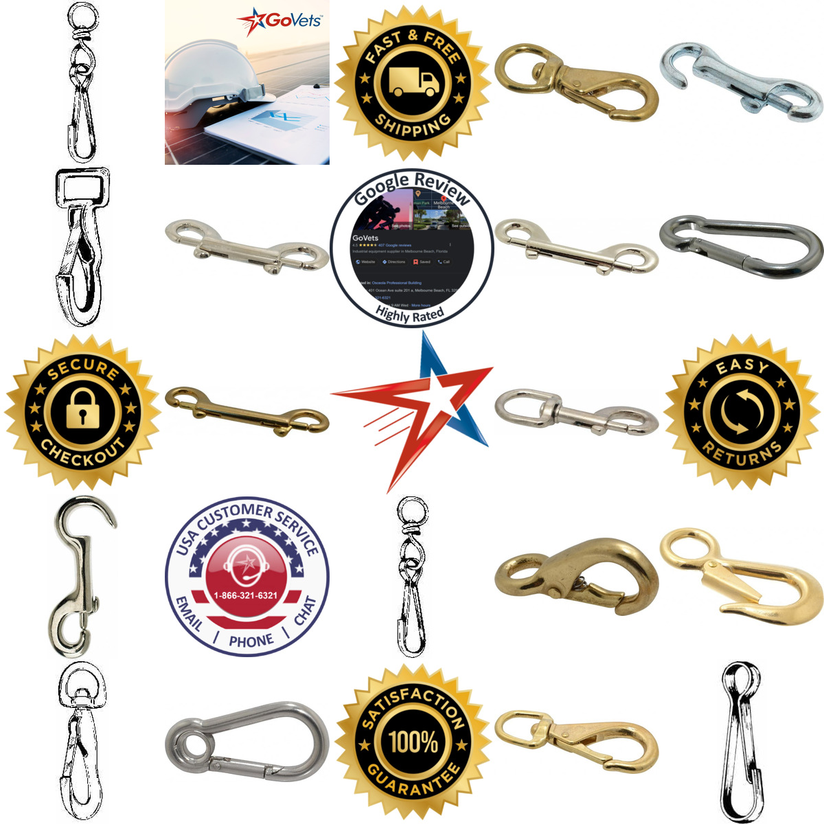 A selection of Value Collection products on GoVets