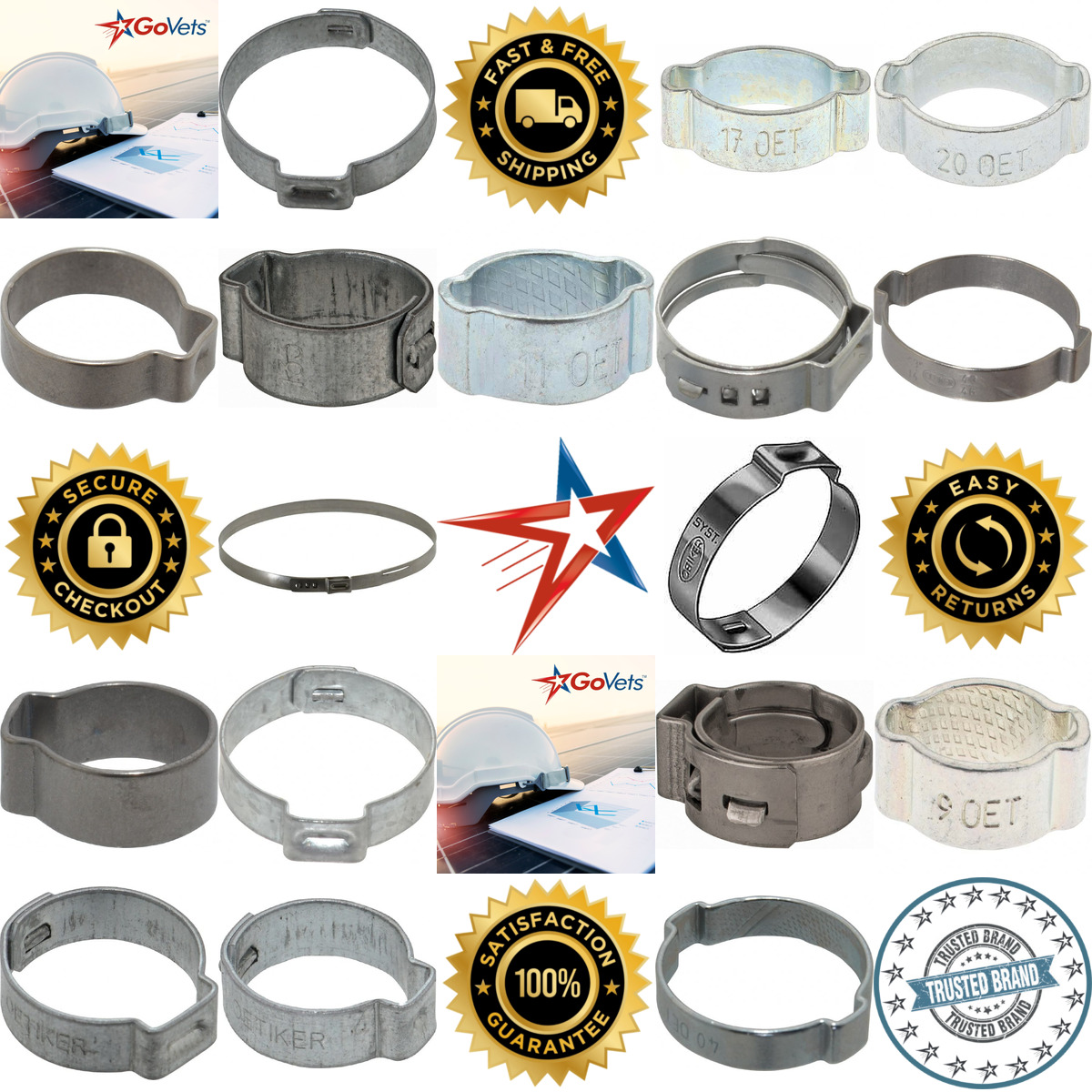 A selection of Ear Clamps products on GoVets