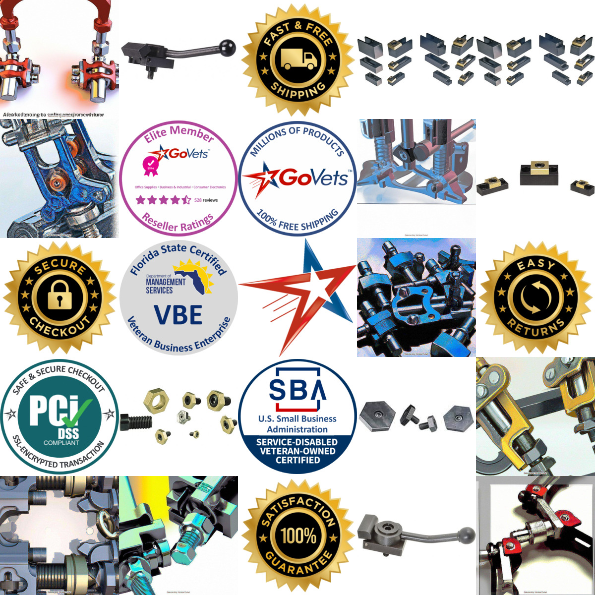 A selection of Cam Action Clamps products on GoVets