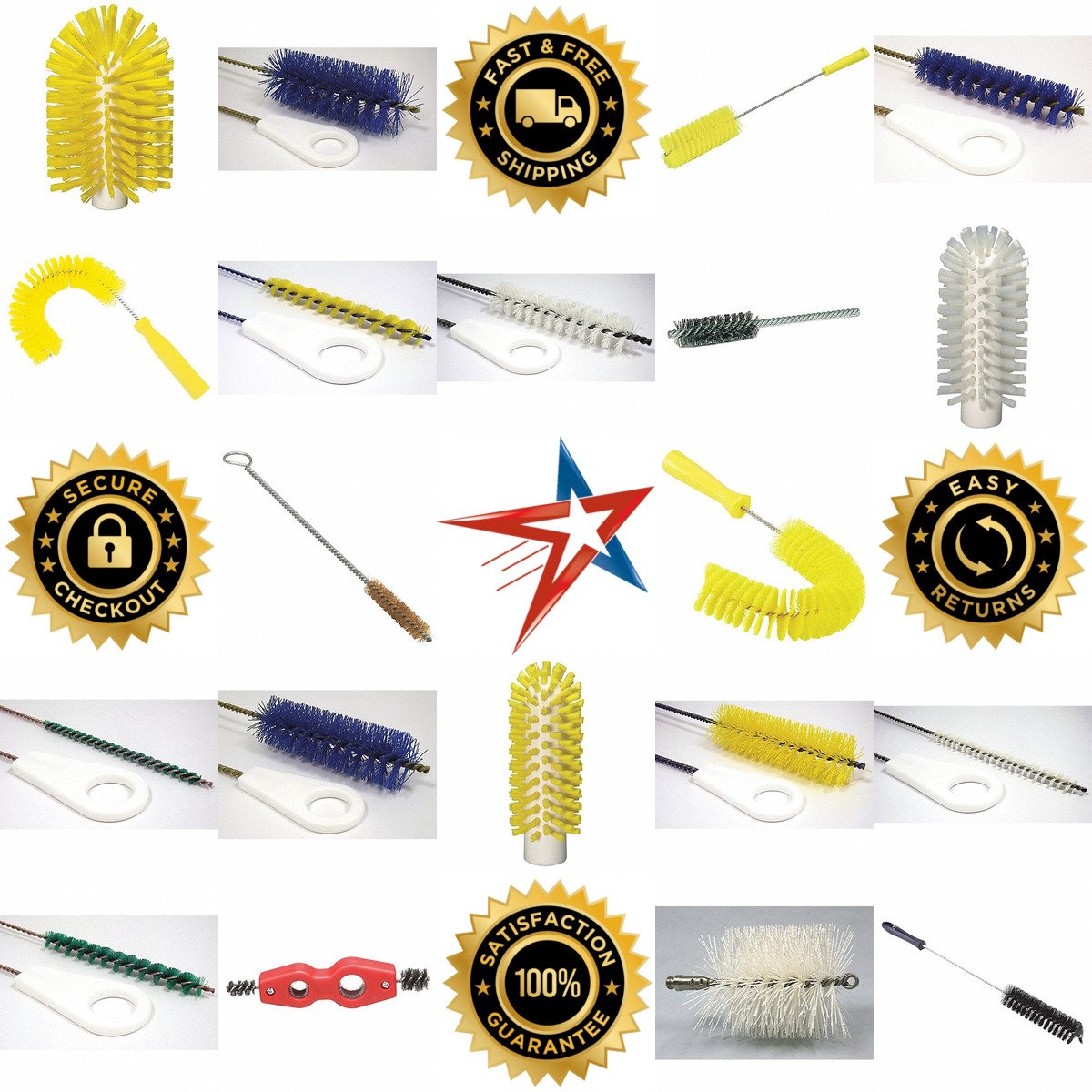 A selection of Pipe and Tubing Brushes products on GoVets