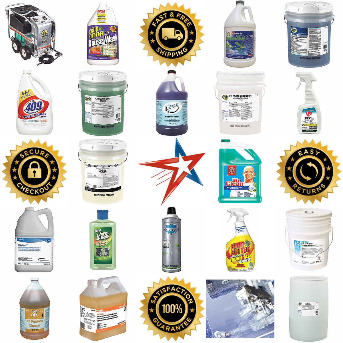 A selection of All Purpose Cleaners products on GoVets