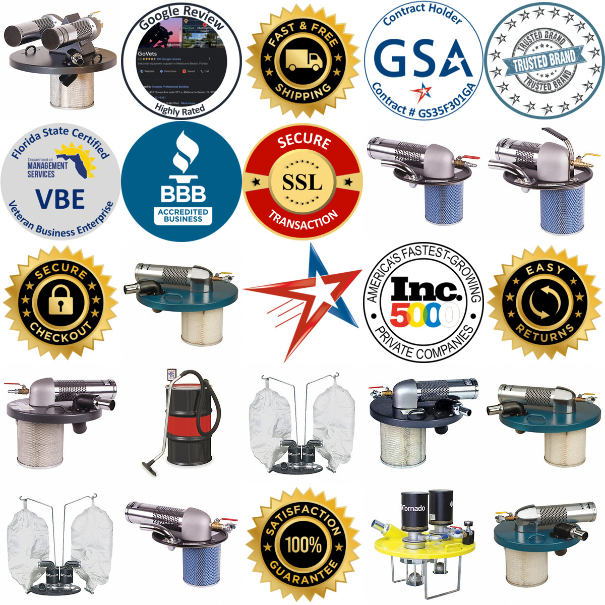 A selection of Pneumatic Vacuum Heads products on GoVets