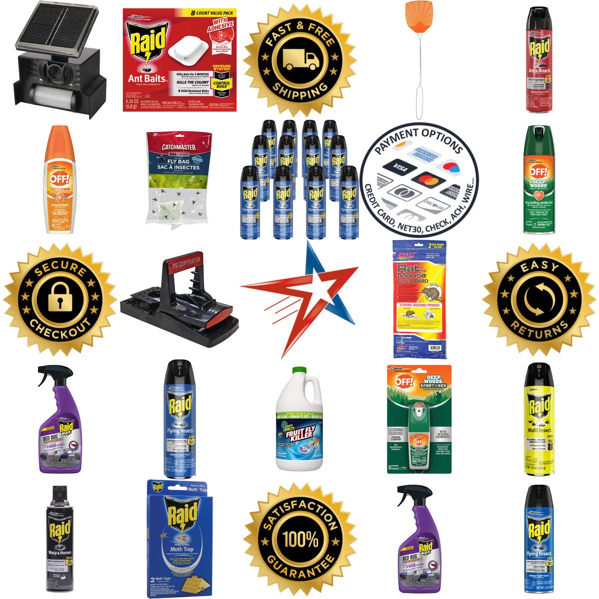 A selection of Pesticides and Repellents products on GoVets