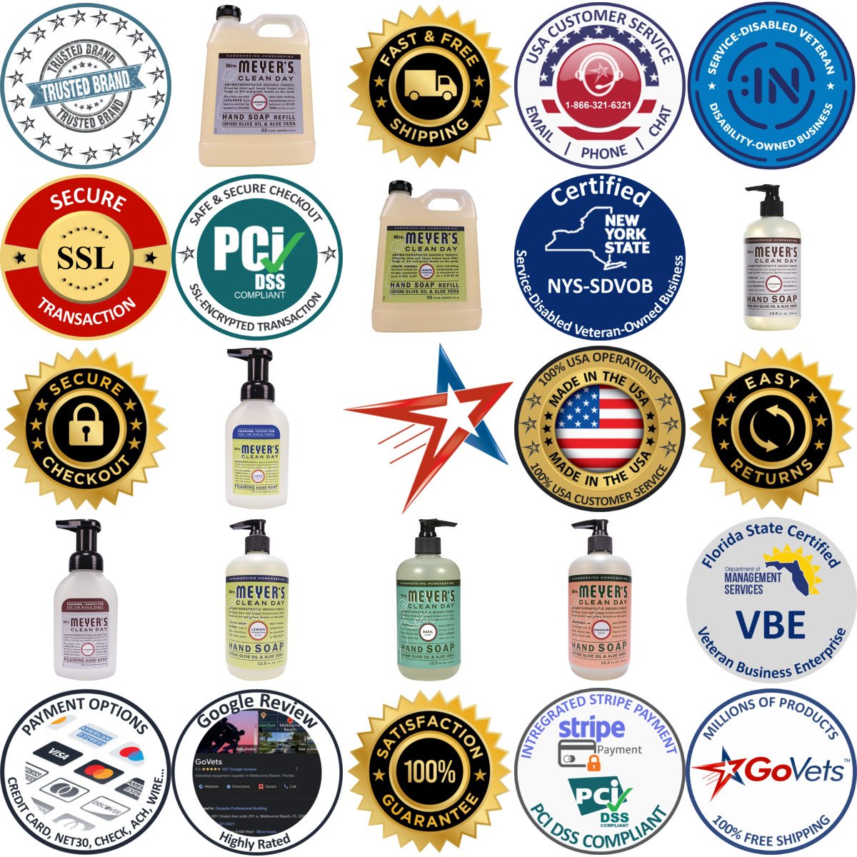 A selection of s.c. Johnson and Son inc. products on GoVets