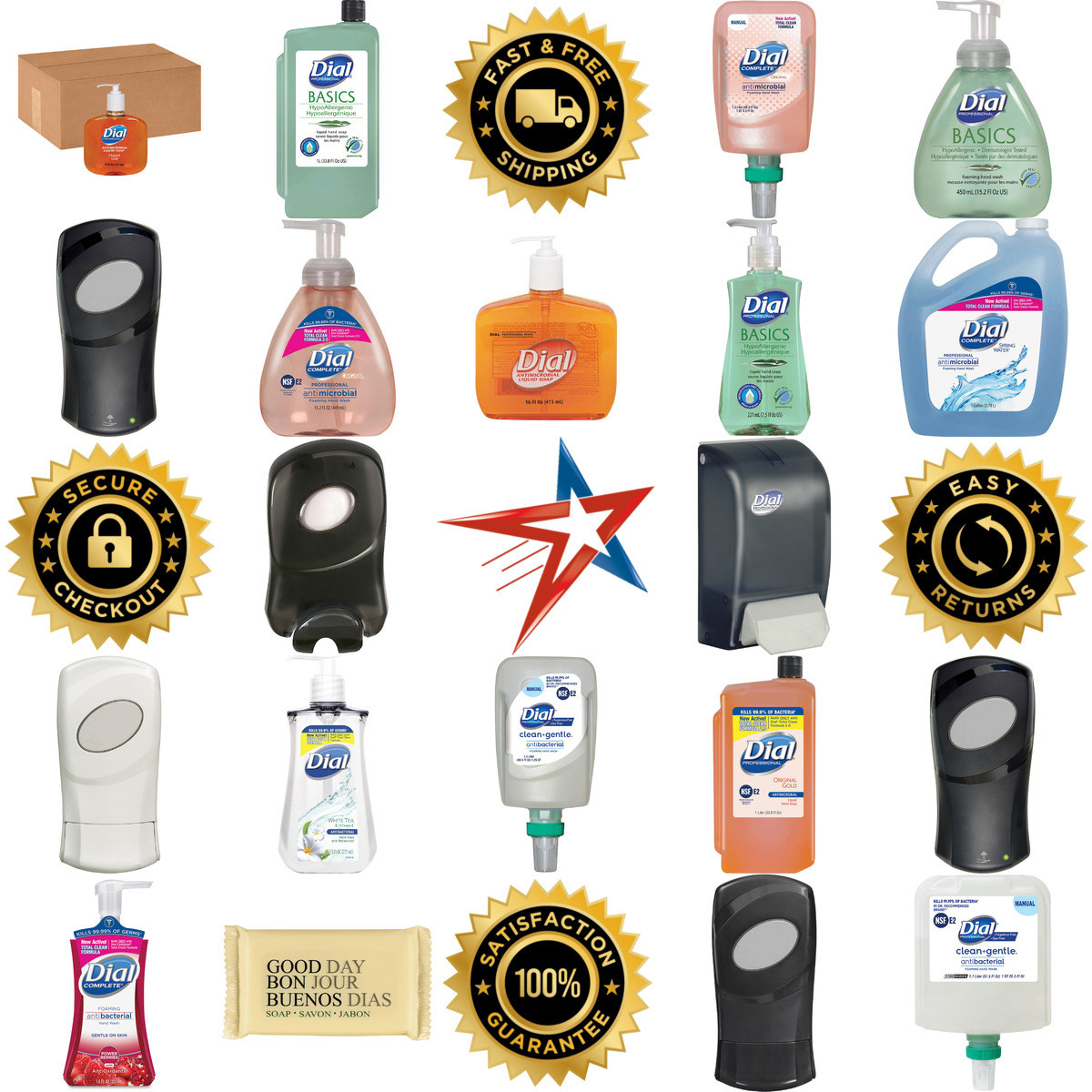 A selection of The Dial Corporation products on GoVets