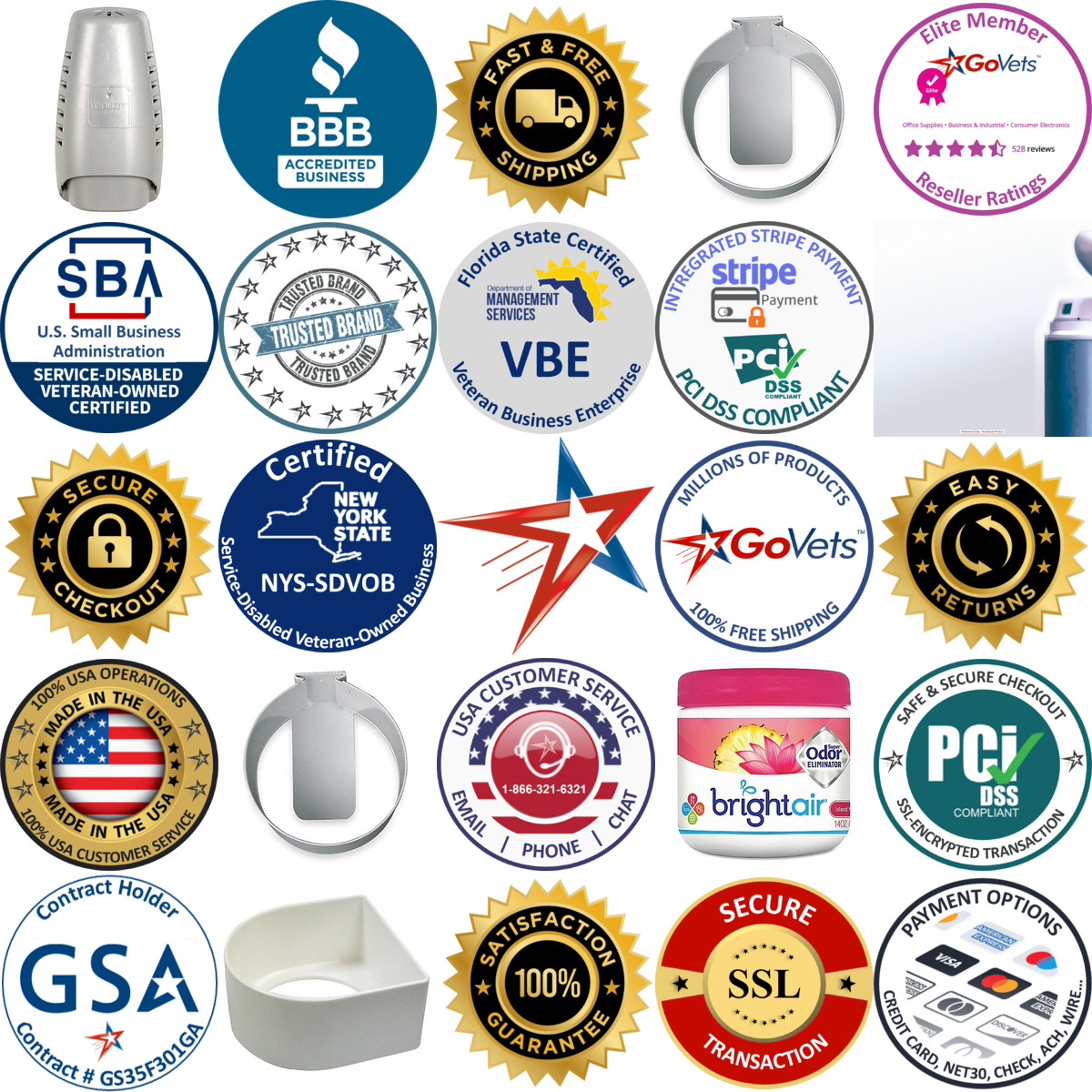 A selection of Air Freshener Accessories products on GoVets