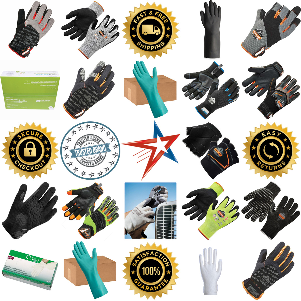 A selection of Gloves and Hand Protection products on GoVets