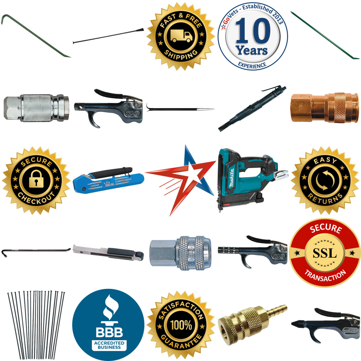 A selection of Pneumatic Tools products on GoVets