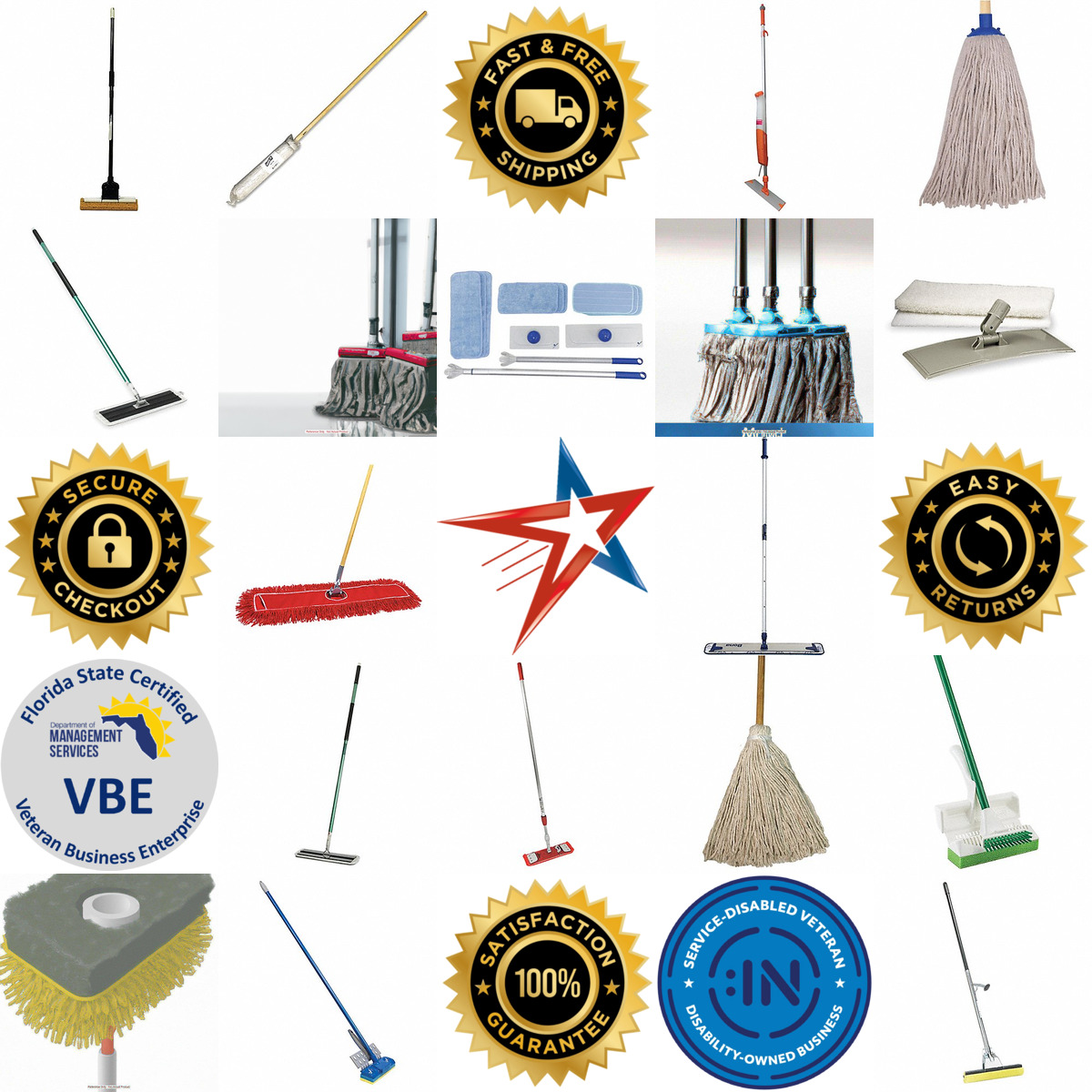 A selection of Mops products on GoVets