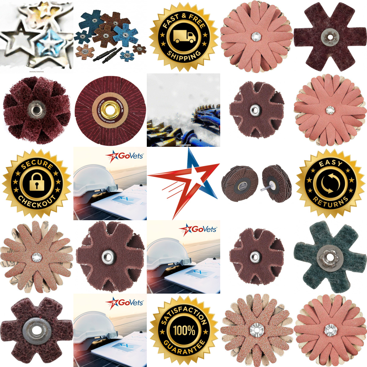 A selection of Sanding Stars products on GoVets