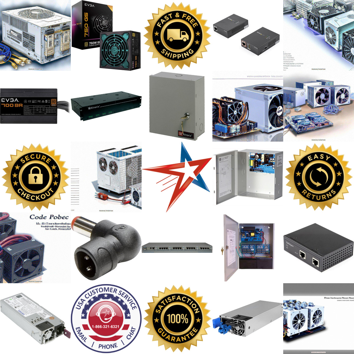 A selection of Computer Power Supplies products on GoVets