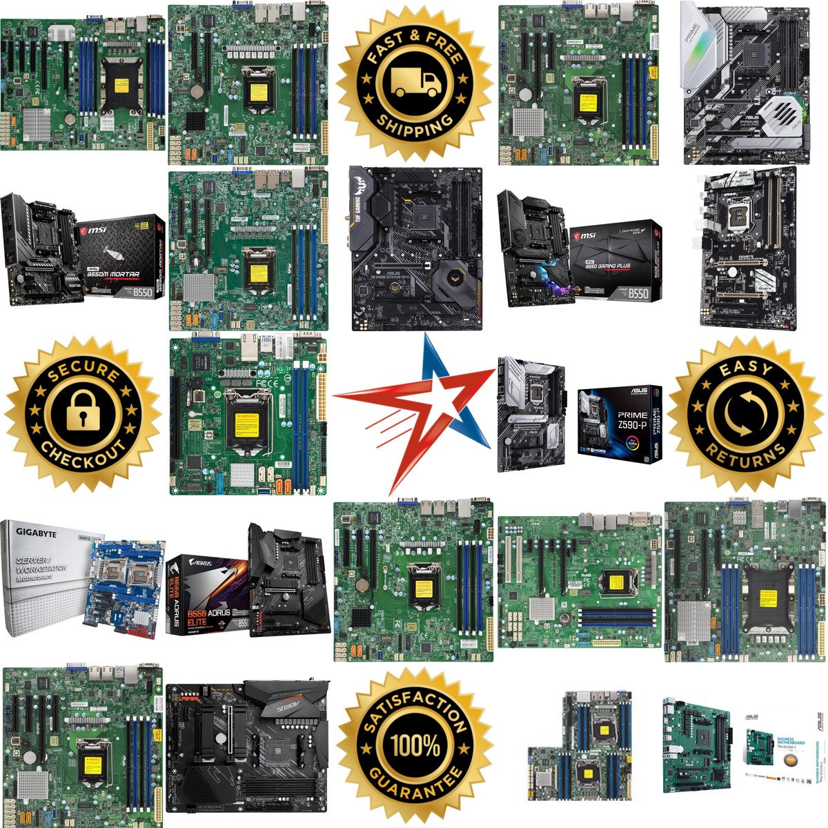 A selection of Motherboards products on GoVets