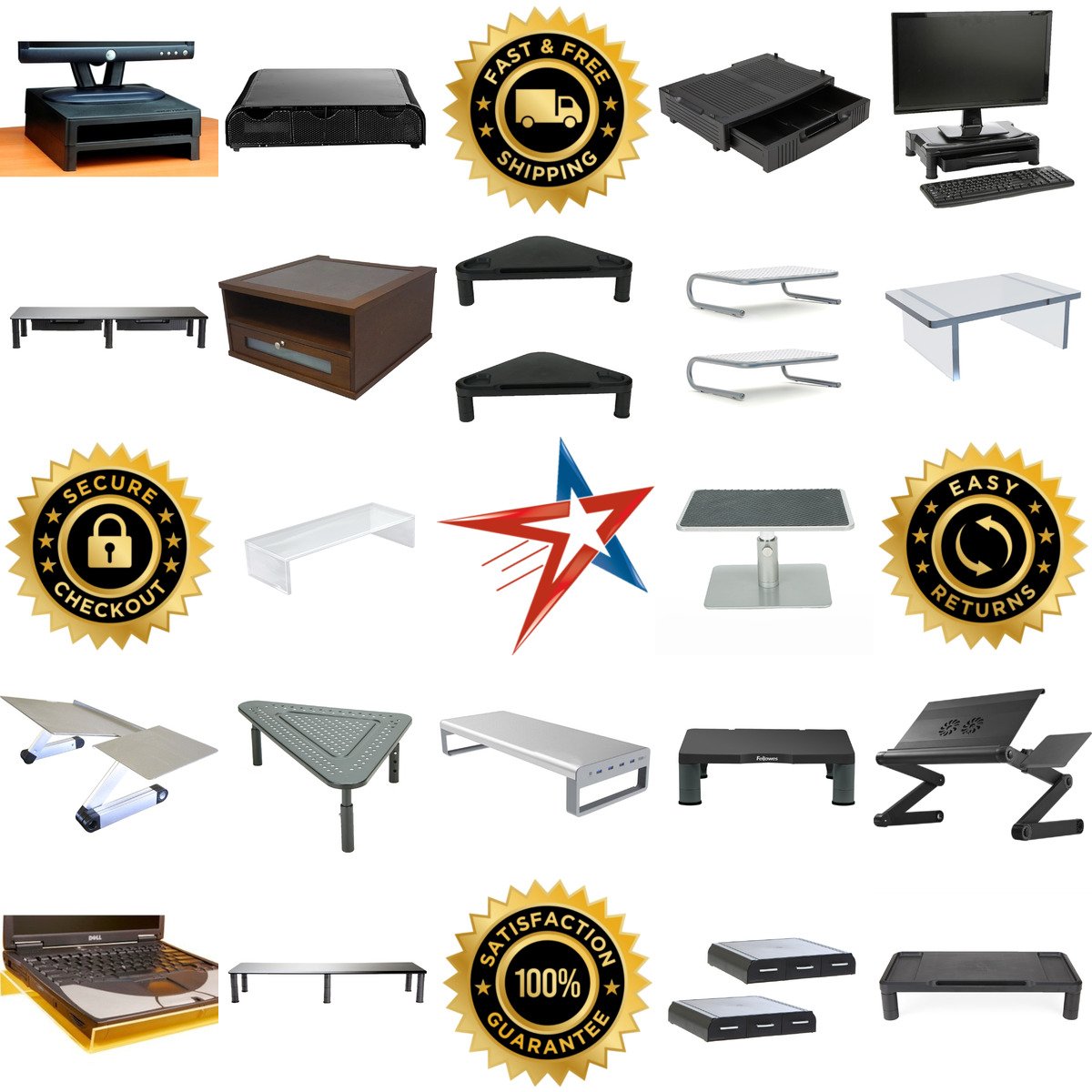 A selection of Monitor Stands products on GoVets