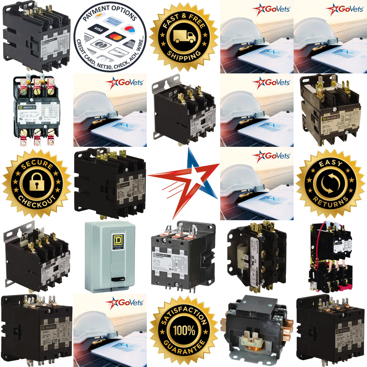 A selection of Definite Purpose Contactors products on GoVets