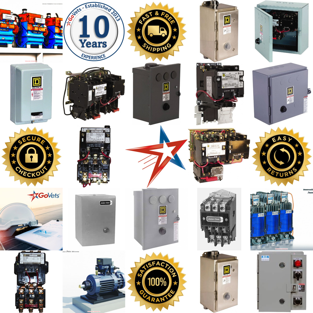 A selection of Nema Motor Starters products on GoVets