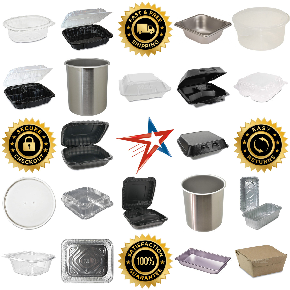 A selection of Food Containers products on GoVets