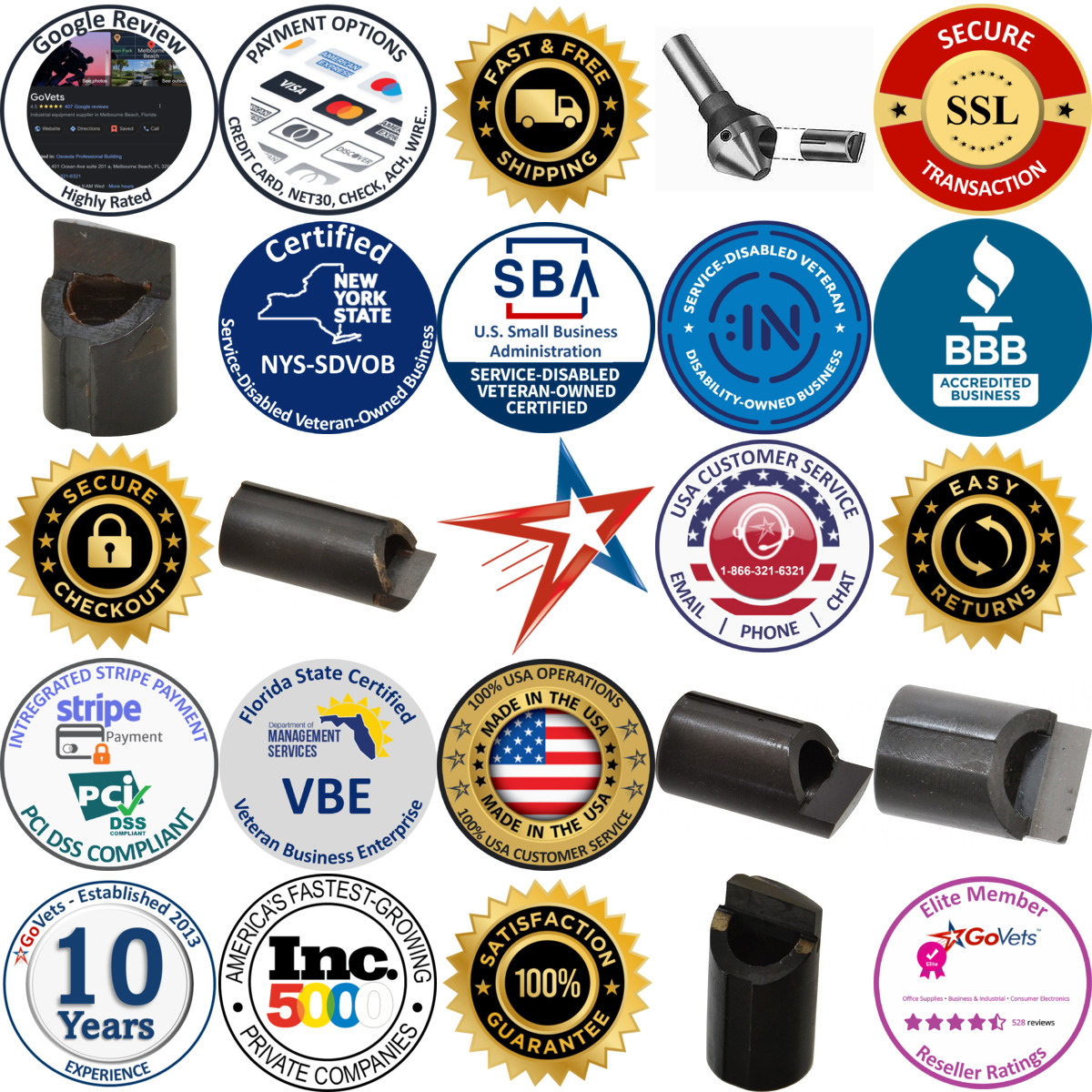 A selection of Countersink Inserts products on GoVets