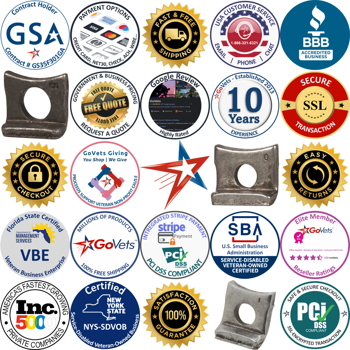 A selection of Die and Mold Bushing and Dowel Accessories products on GoVets