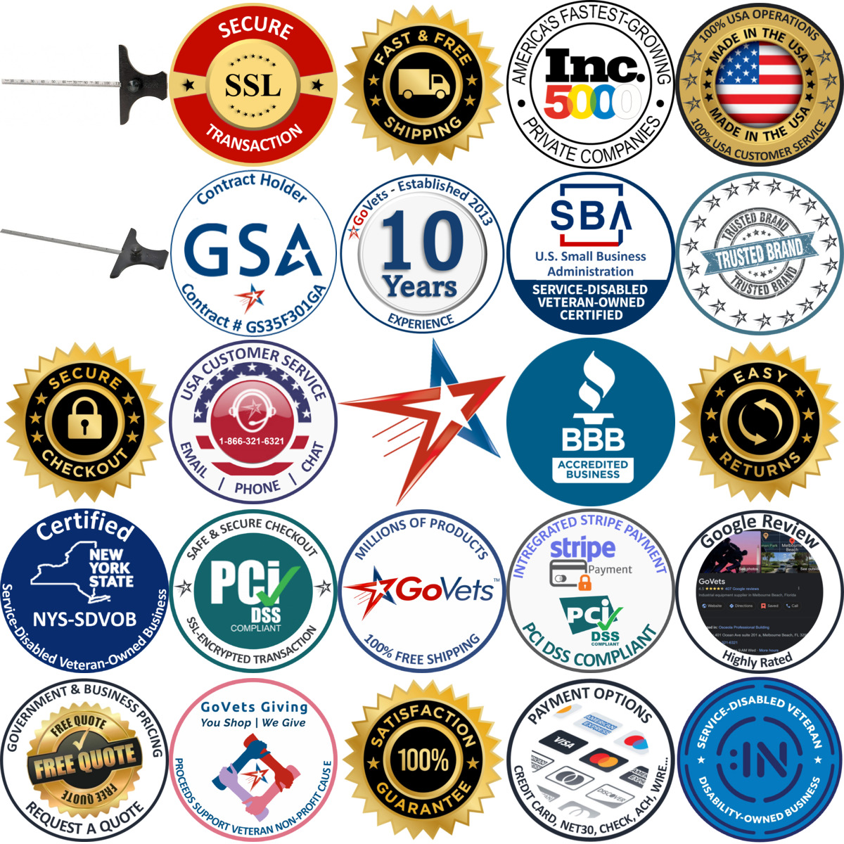 A selection of Rule Depth Gages products on GoVets