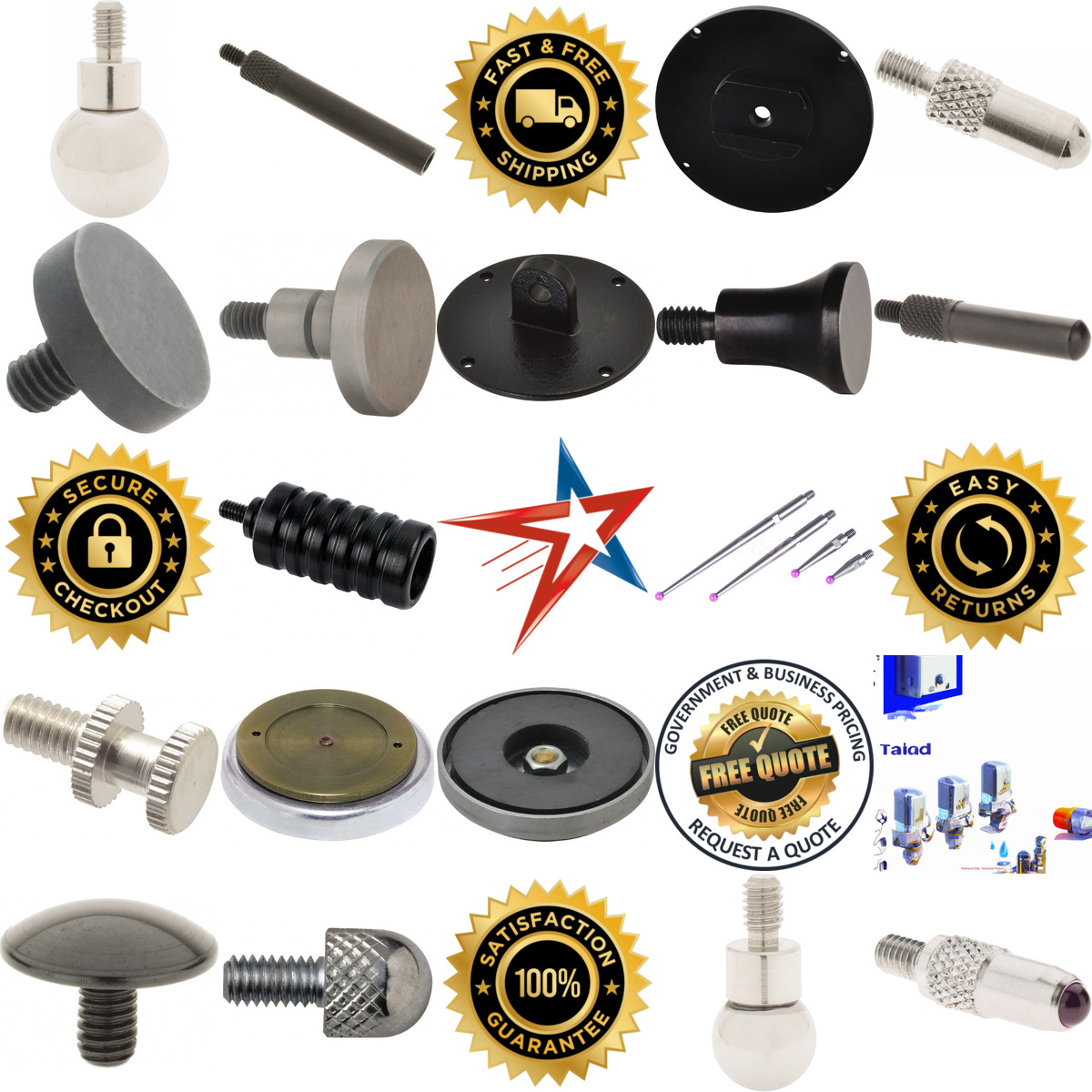 A selection of Drop Indicator Backs Contact Points and Accessories products on GoVets