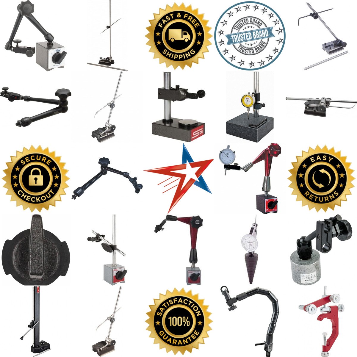 A selection of Indicator Holders and Bases products on GoVets